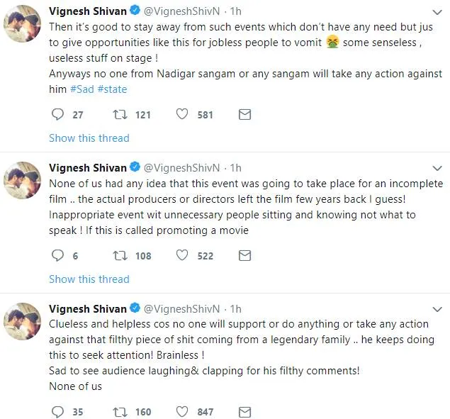 vignesh shivan tweet
