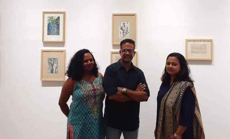 ചിത്രപ്രദർശനം, Painting exhibition, KS Dileep Kumar, കെ.എസ് ദിലീപ് കുമാർ, loneliness, ഏകാന്തത, iemalayalam, ഐഇ മലയാളം
