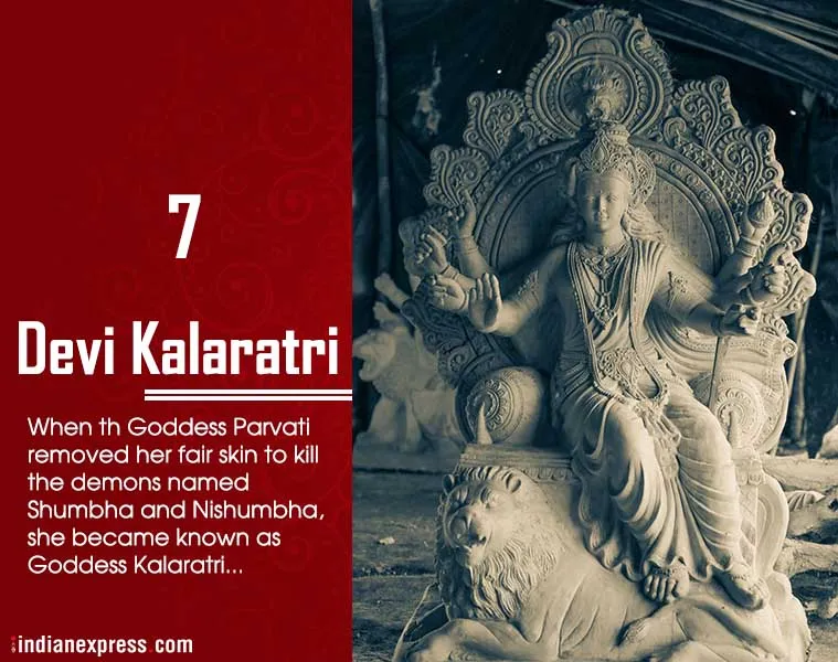 Navratri, Kalaratri, ie malayalam