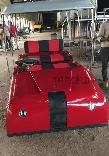 E Car, ഇലക്ട്രോണിക് കാർ, MD Jose, എം.ഡി.ജോസ്, First E Car in India, ഇന്ത്യയിലെ ആദ്യ ഇലക്ട്രിക് കാർ, E Car in Chalakudy, ഇലക്ട്രിക് കാർ ചാലക്കുടി, IE Malayalam, ഐഇ മലയാളം