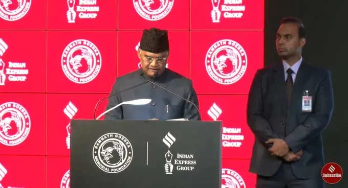 President Ramnath Kovind at the RNG Awards