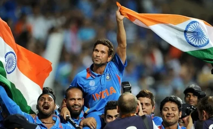 laureus awards, laureus awards 2020, 2020 laureus awards, സച്ചിൻ ടെൻഡുൽക്കർ 2011 ലോകകപ്പ് വിജയം, Sachin Tendulkar 2011 World Cup, Best Moment , India 2011 World Cup, IE Malayalam, ഐഇ മലയാളം, laureus awards streaming, rafael nadal, lionel messi, sachin tendulkar,