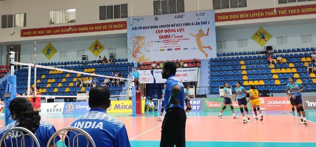 kerala women's volleyball team coach sadanandan cs