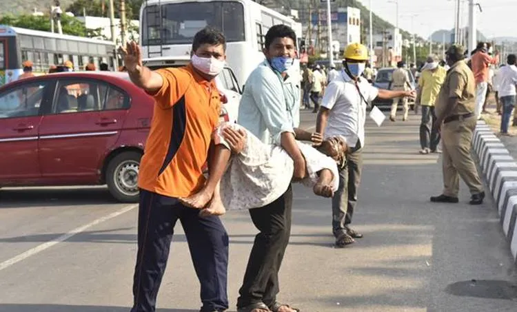 LG Polymers plant, ie malayalam