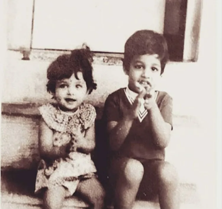 aishwarya rai bachchan childhood photo