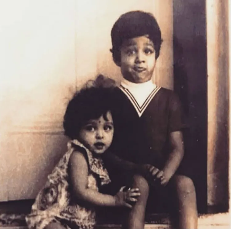 aishwarya rai bachchan childhood photo