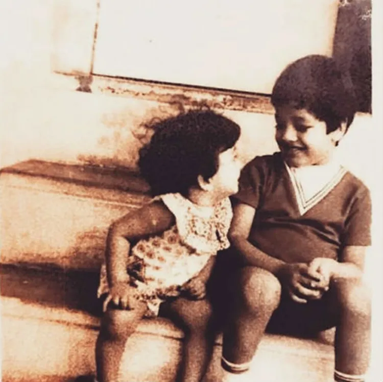 aishwarya rai bachchan childhood photo