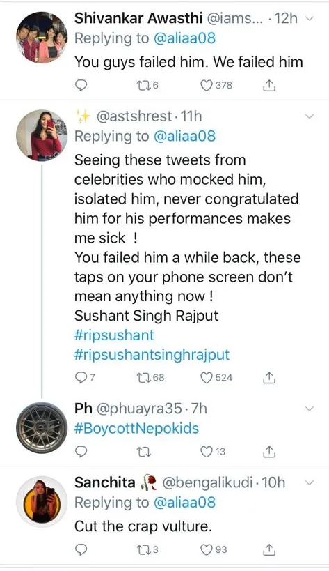 karan johar Sushant Singh Rajput
