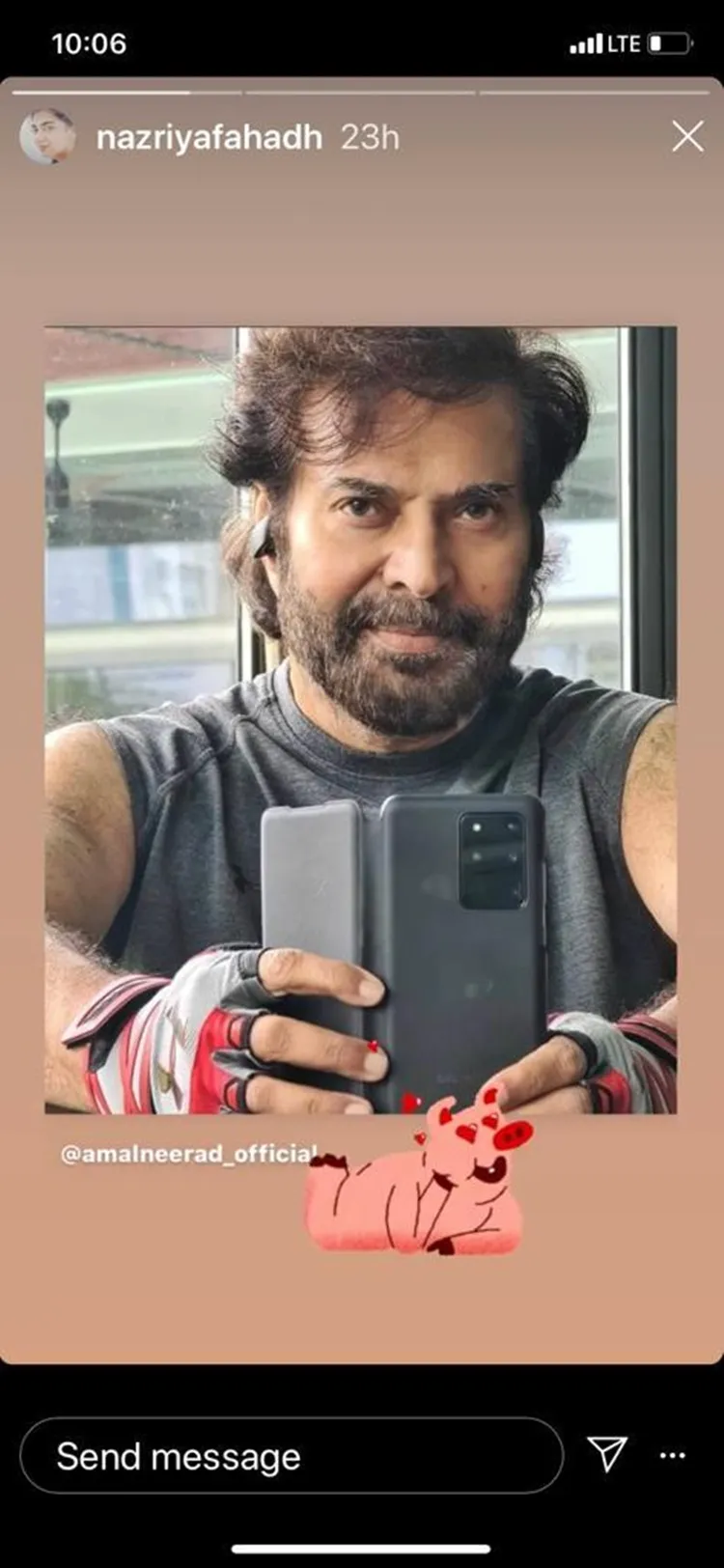 Mammootty, Amal Neerad , Bilal, BigB 2, Nazriya Nazim