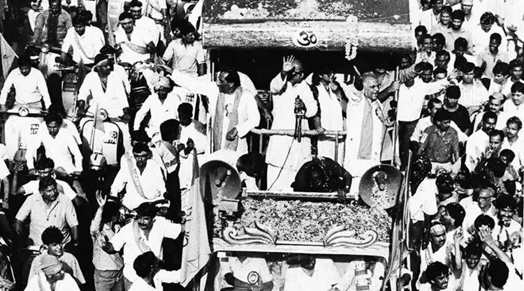 ayodhya, അയോധ്യ, ram mandir in ayodhya, അയോധ്യയിലെ രാമക്ഷേത്രം, ram mandir construction, രാമക്ഷേത്രം നിർമാണം,bhoomi pujan ram mandir, രാമക്ഷേത്ര ഭൂമിപൂജ, bhoomi pujan narendra modi, ഭൂമിപൂജ നരേന്ദ്ര മോദി, ram mandir narendra modi, രാമക്ഷേത്രം നരേന്ദ്ര മോദി,ayodhya ram mandir bhumi pujan date and time,അയോധ്യ രാമക്ഷേത്രം ഭൂമിപൂജ തിയതി, സമയം,  supreme court verdict on babari masjid land dispute, supreme court ayodhya land disupute, lk advani, എല്‍കെ അഡ്വാനി, rath yatra, രഥയാത്ര, liberhan commission report, ലിബറാൻ കമ്മിഷൻ റിപ്പോർട്ട്, ram mandir latest news,രാമക്ഷേത്രം പുതിയ വാർത്തകൾ, rss, ആർഎസ്എസ്, vhp, വിഎച്ച്പി, indian express malayalam, ഇന്ത്യൻ എക്‌സ്‌പ്രസ് മലയാളം, ie malayalam, ഐഇ മലയാളം