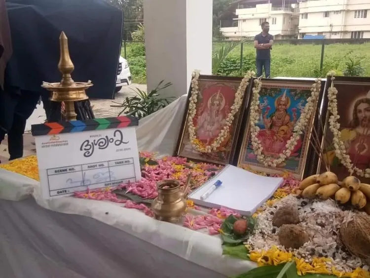 mohanlal, drishyam 2, drishyam 2 shooting begin