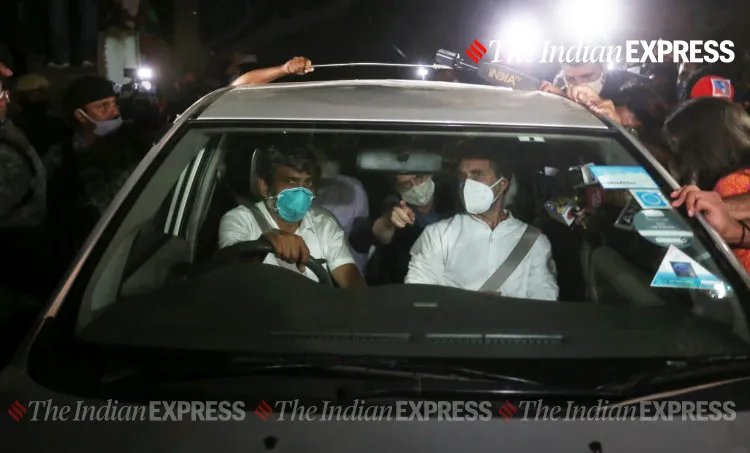 Rahul Gandhi, രാഹുൽ ഗാന്ധി, Hathras Rape Case, ഹത്രാസ് പീഡനക്കേസ്, Rahul Congress, കോൺഗ്രസ് രാഹുൽ ഗാന്ധി, IE Malayalam, ഐഇ മലയാളം
