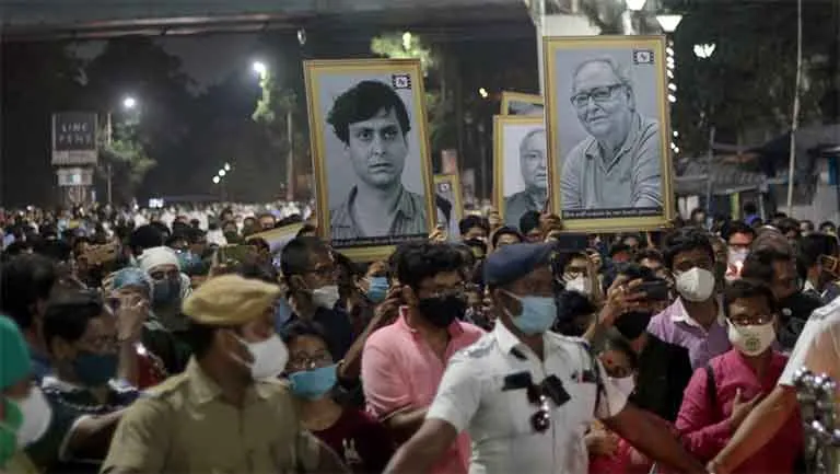 Soumitra Chatterjee, Satyajit Ray, Dhritiman Chaterji, Soumitra Chatterjee films, Soumitra Chatterjee death, Sharmila Tagore, Indian Express