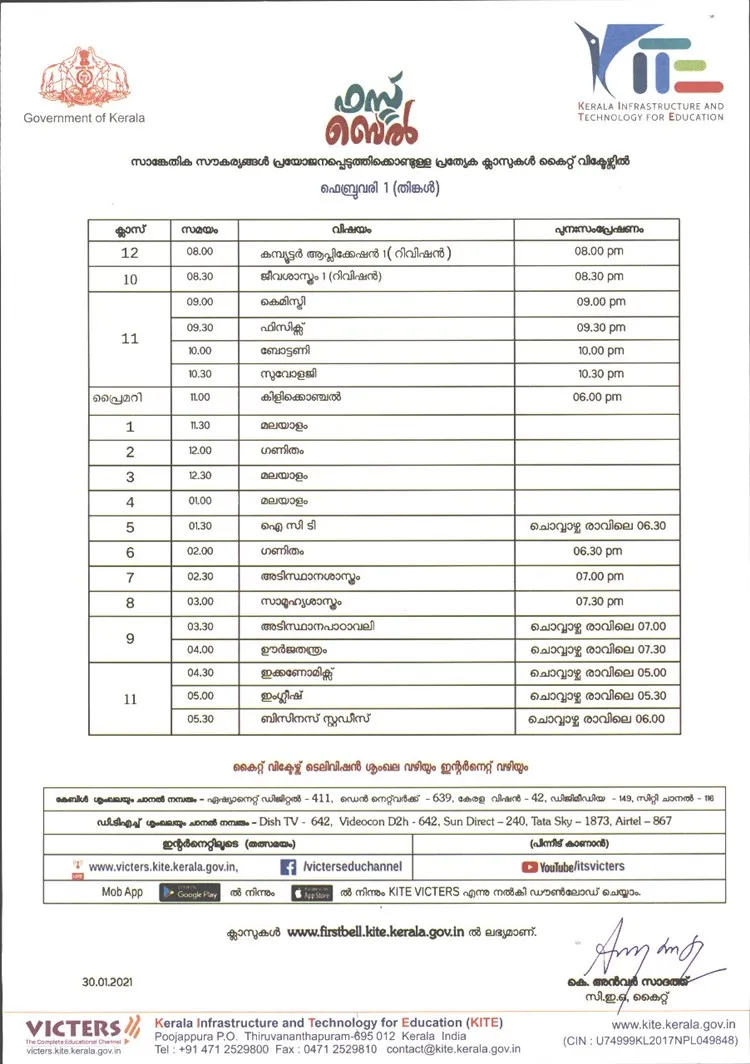 Victers channel, വിക്ടേഴ്സ് ചാനൽ, Victers channel online class, January 26, വിക്ടേഴ്സ് ചാനൽ ഓൺലൈൻ ക്ലാസ്, Victers channel online class time table, വിക്ടേഴ്സ് ചാനൽ ടൈംടേബിൾ, Victers channel time table, online class time table, education news, ie malayalam, ഐഇ മലയാളം,Victers channel time table, Victers channel live, Victers channel online classes live, Victers channel 9th class, Victers channel online classes, Victers channel class 6, Victers channel 10th class today, Victers channel 7th class today, Victers channel class 1, Victers channel time table today, Victers channel time table tomorrow, Victers channel time table 2020, Indian express malayalam, ഇന്ത്യൻ എക്‌സ്പ്രസ് മലയാളം, IE malayalam, ഐഇ മലയാളം