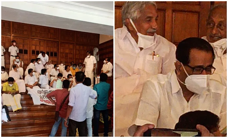 22nd session of the 14th Kerala Legislative Assembly,Arif Mohammad Khan,BudgetSession,Congress,Gold smuggling,Kerala Assembly,Kerala Legislative Assembly session Live updates Kerala governor,Kerala assembly Policy declaration updates,Kerala governor,Niyamasabha sammelanam,Pinarayi vijayan,Ramesh Chennithala,Sreeramakrishnan,Watch Naya prakhyapana prasangam,farmer bill,kerala speaker,nayaprakhyapanam