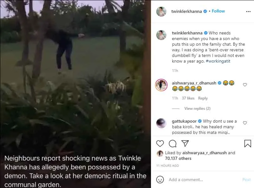 twinkle khanna, twinkle khanna instagram, twinkle khanna son, twinkle khanna son aarav, twinkle khanna news