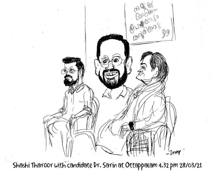 kerala assembly elections 2021, നിയമസഭാ തിരഞ്ഞെടുപ്പ് 2021, E P Unny , illustrations ,iemalayalam