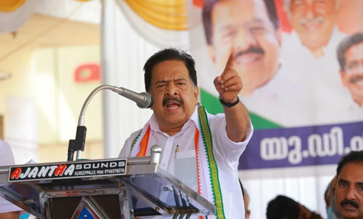 Ramesh Chennithala, രമേശ് ചെന്നിത്തല, Ramesh Chennithala news, രമേശ് ചെന്നിത്തല വാര്‍ത്തകള്‍, Kerala Assembly election 2021, കേരള നിയമസഭാ തിര‍ഞ്ഞെടുപ്പ്, election news, തിരഞ്ഞെടുപ്പ് വാര്‍ത്തകള്‍, malayalam election news, latest election news, latest updates, Pinarayi vijayan, പിണറായി വിജയന്‍, pinarayi vijayan news, indian express malayalam, ie malayalam, ഐഇ മലയാളം