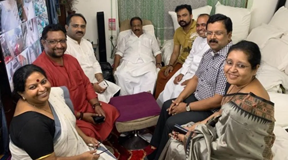 Monson Mavunkal, മോന്‍സണ്‍ മാവുങ്കല്‍, Fraud Case, പുരാവസ്തു തട്ടിപ്പ്, Monson Mavunkal Fraud Case, K Sundhakaran, കെ സുധാകരന്‍, K Sudhakaran Monson Mavunkal, Monson Mavunkal frau case Police, Monson Mavunkal fraud case IG Lakshmana, Monson Mavunkal frau case DIG S Surendran, Monson Mavunkal frau case Manoj Abraham, Monson Mavunkal frau case former DGP Loknath Behra, Monson Mavunkal frau case Jiji Thomson, Monson Mavunkal frau case Crime Branch, Kerala News, latest news, Monson Mavunkal frau case news, indian express malayalam, IE Malayalam, ഐഇ മലയാളം
