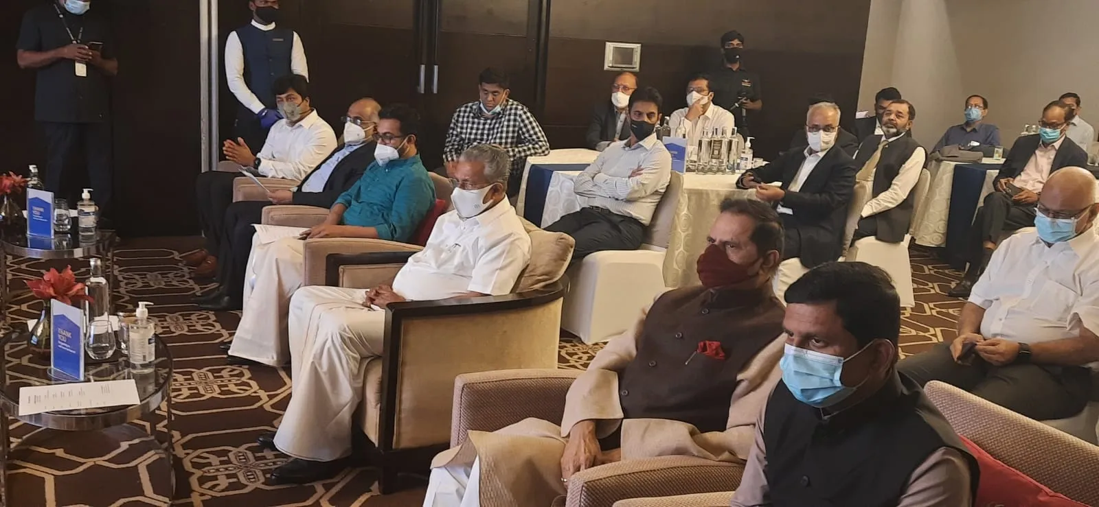 Pinarayi vijayan, industrialists, telangana, hyderabad, kerala news, ie malayalam