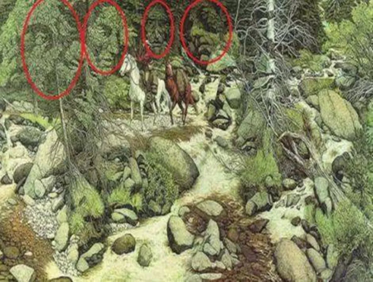 optical illusion, optical illusion IQ test, optical illusion viral picture