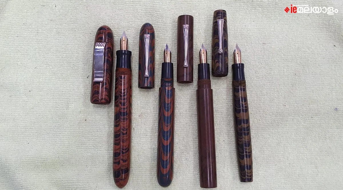 handmade pens, inked india, praveen chandran, iemalayalam