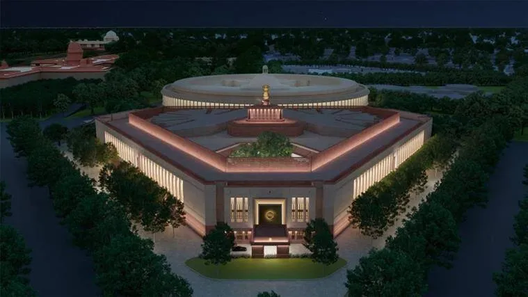 new Parliament building, delhi, ie malayalam