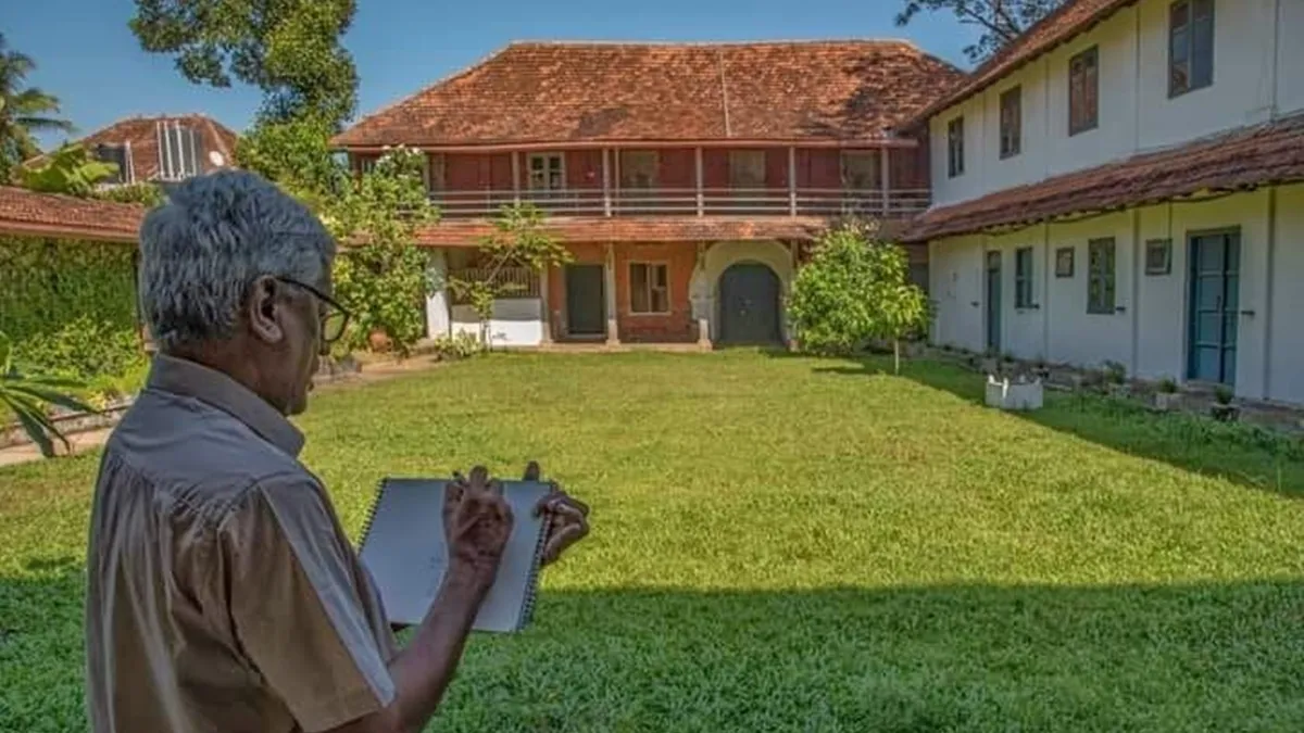 EP Unny, When the Black Encircles The White documentary, Shyamaprasad, Kochi-Muziris Biennale 2023