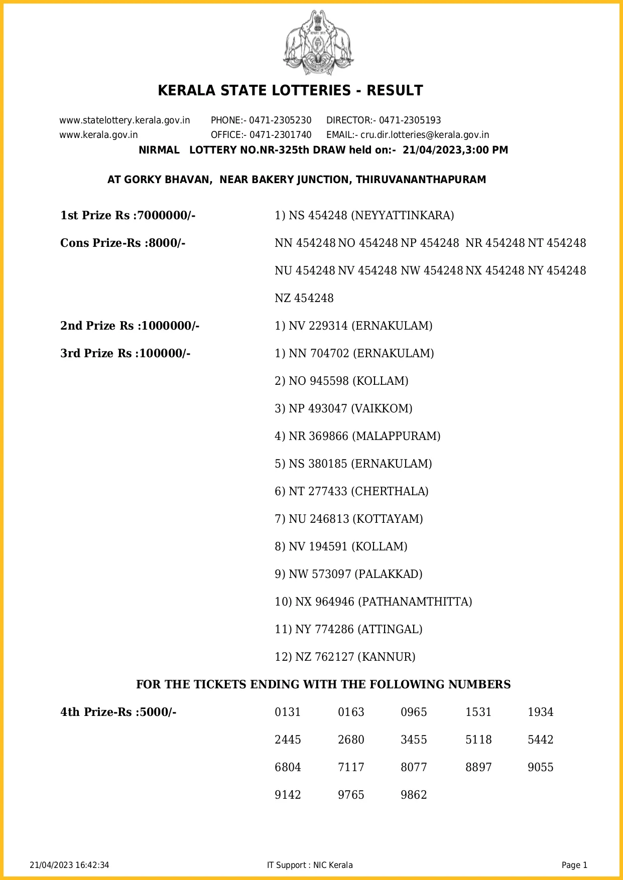 Nirmal Lottery