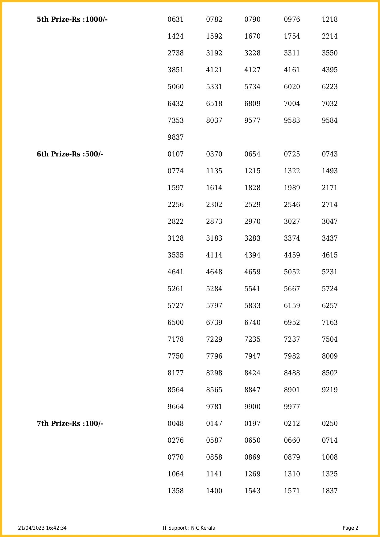 Nirmal Lottery