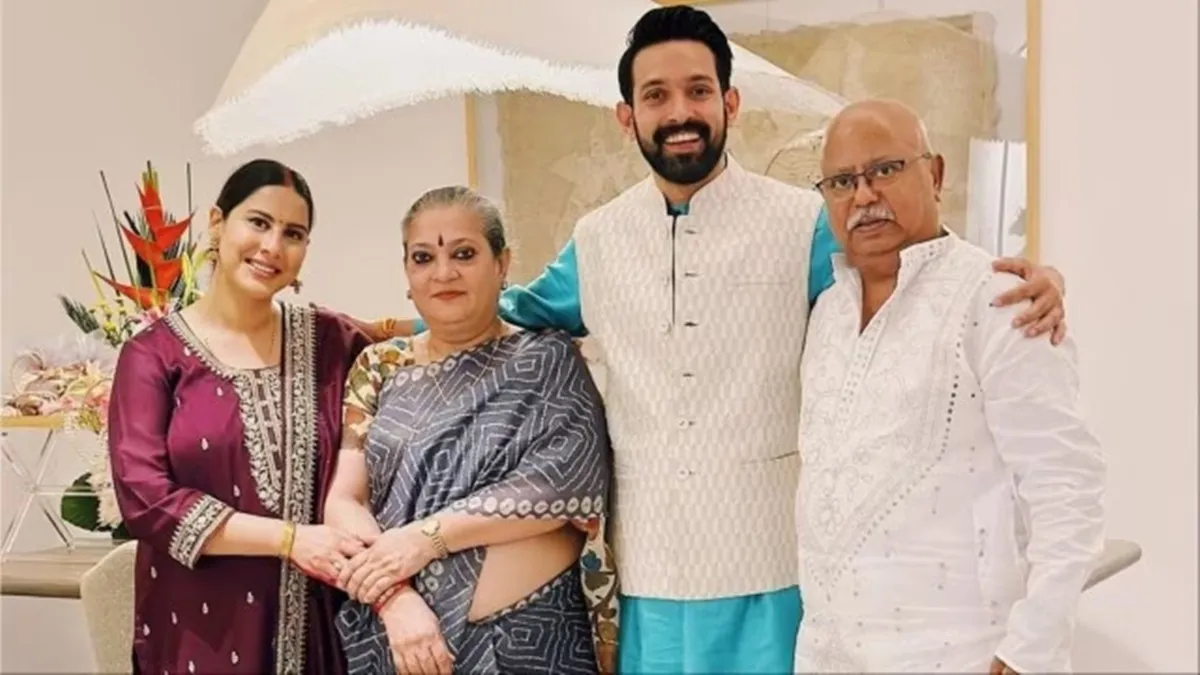 Vikrant Massey Family