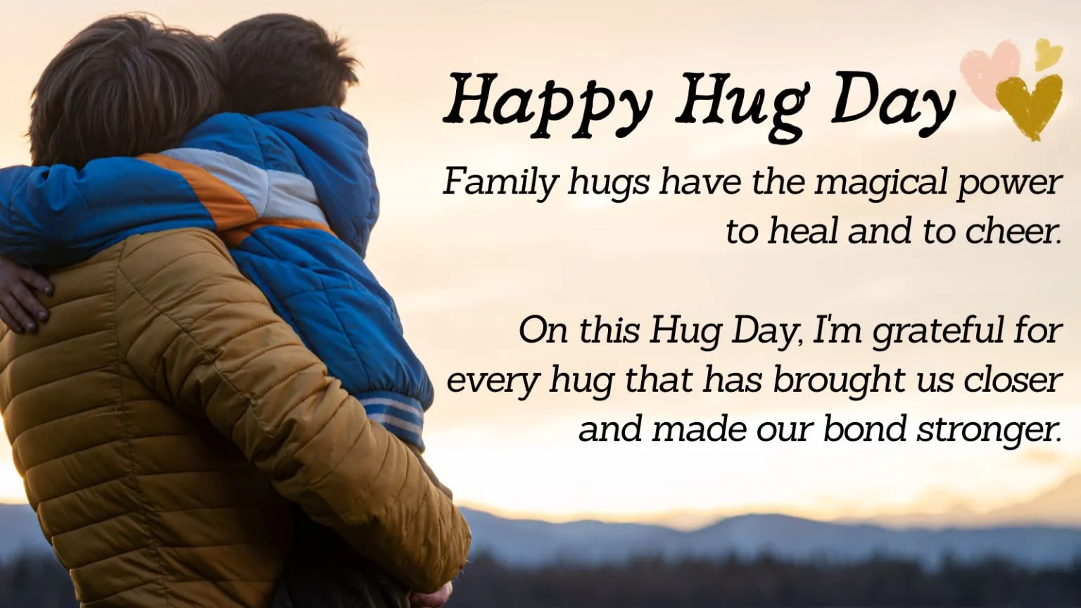 hug