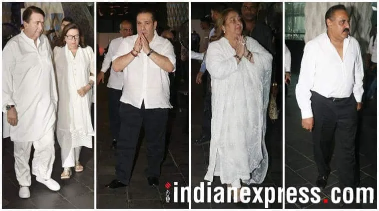 Randhir Kapoor, Rajiv Kapoor, Rima Kapoor