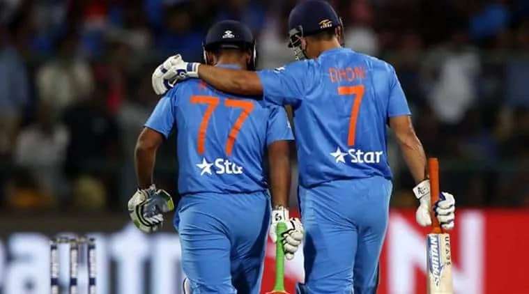 Dhoni, 37, two-thirds retired from international cricket, is well and truly living the margdarshak phase of his innings and is no threat to the team’s supreme leader. (File Photo)