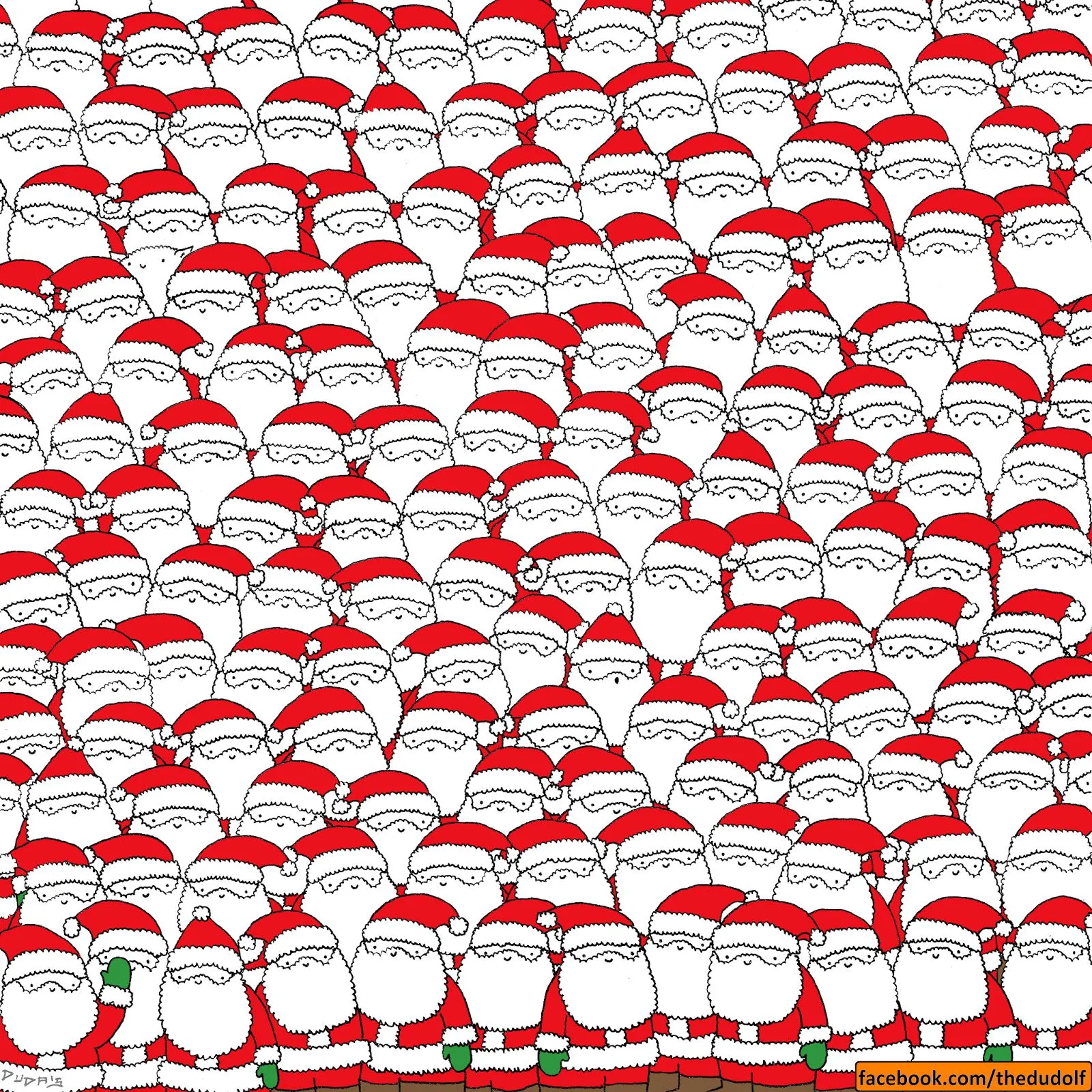 sheep santa
