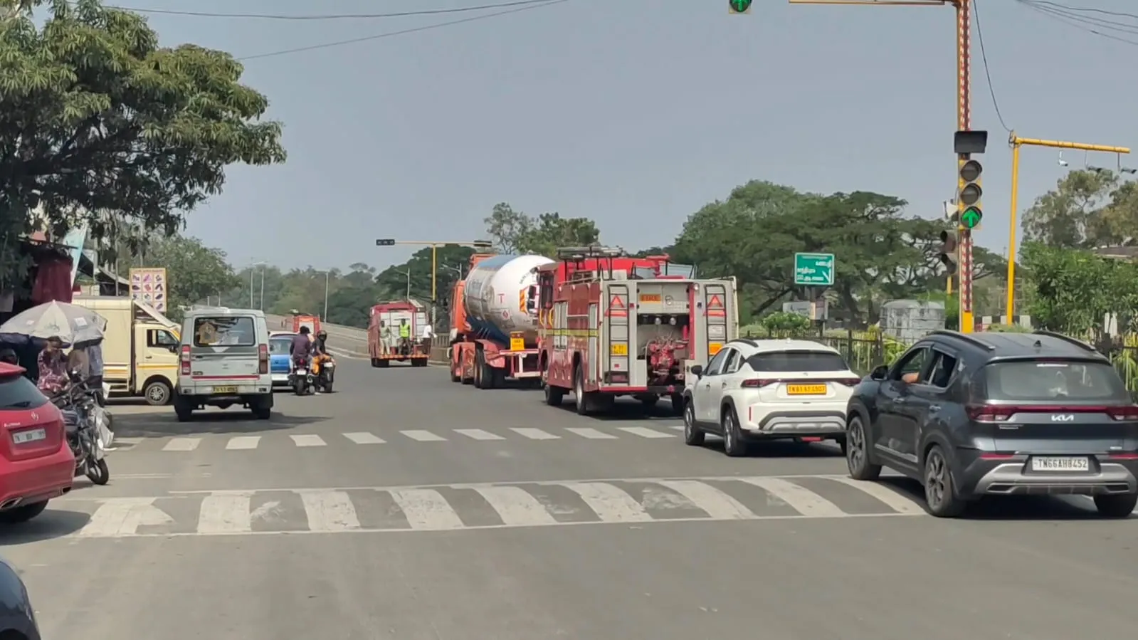 Gas tanker accident 2