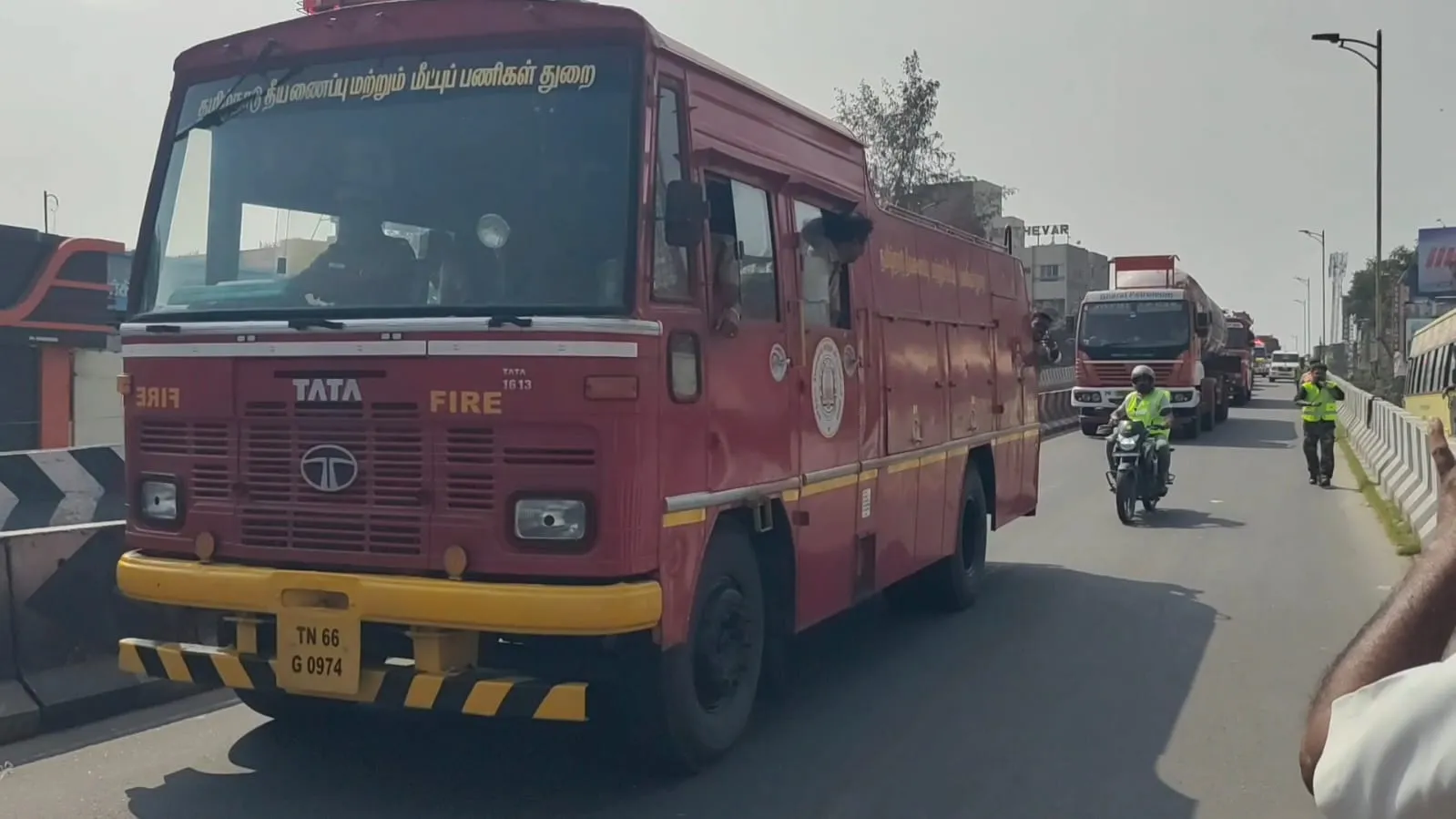 Gas tanker accident 1