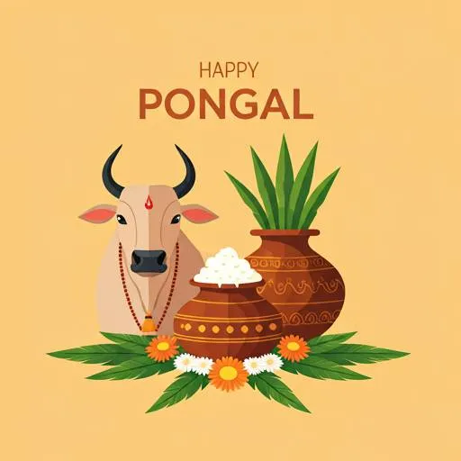 Happy Pongal 2025 உங்கள் நண்பர்களுக்கு பொங்கல் வாழ்த்து சொல்ல இதோ அழகான புகைப்படங்கள்... வாசகங்கள்