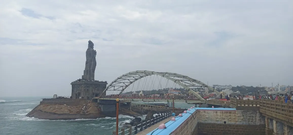 kanyakumari mirror bridge photos 