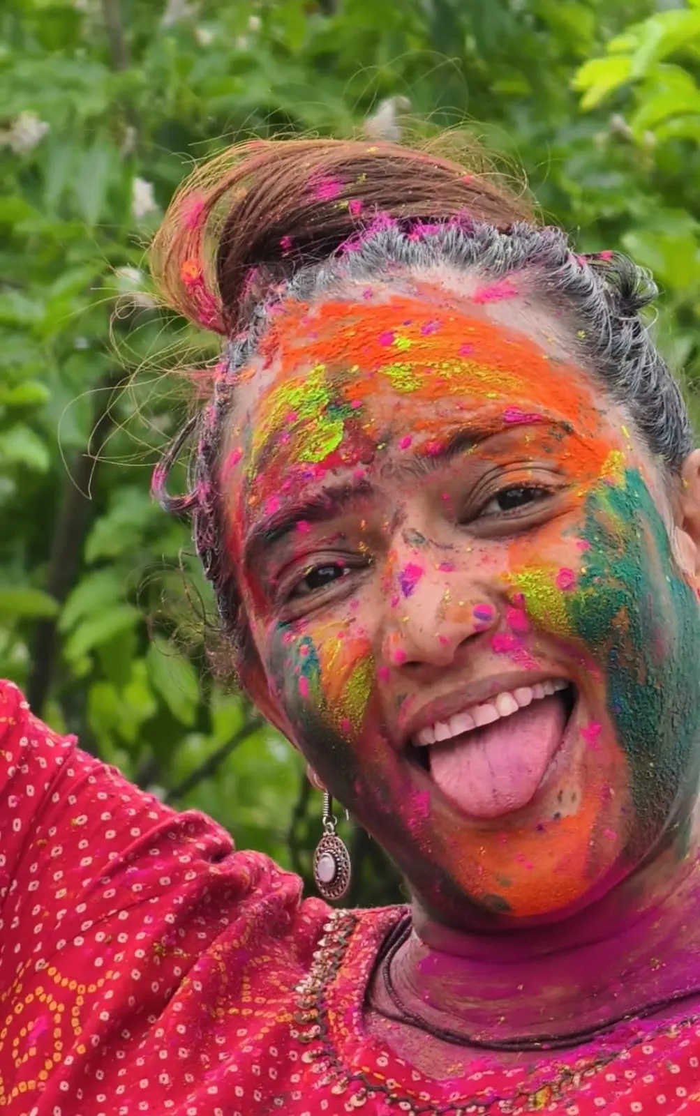 Holi celebrates covai 1