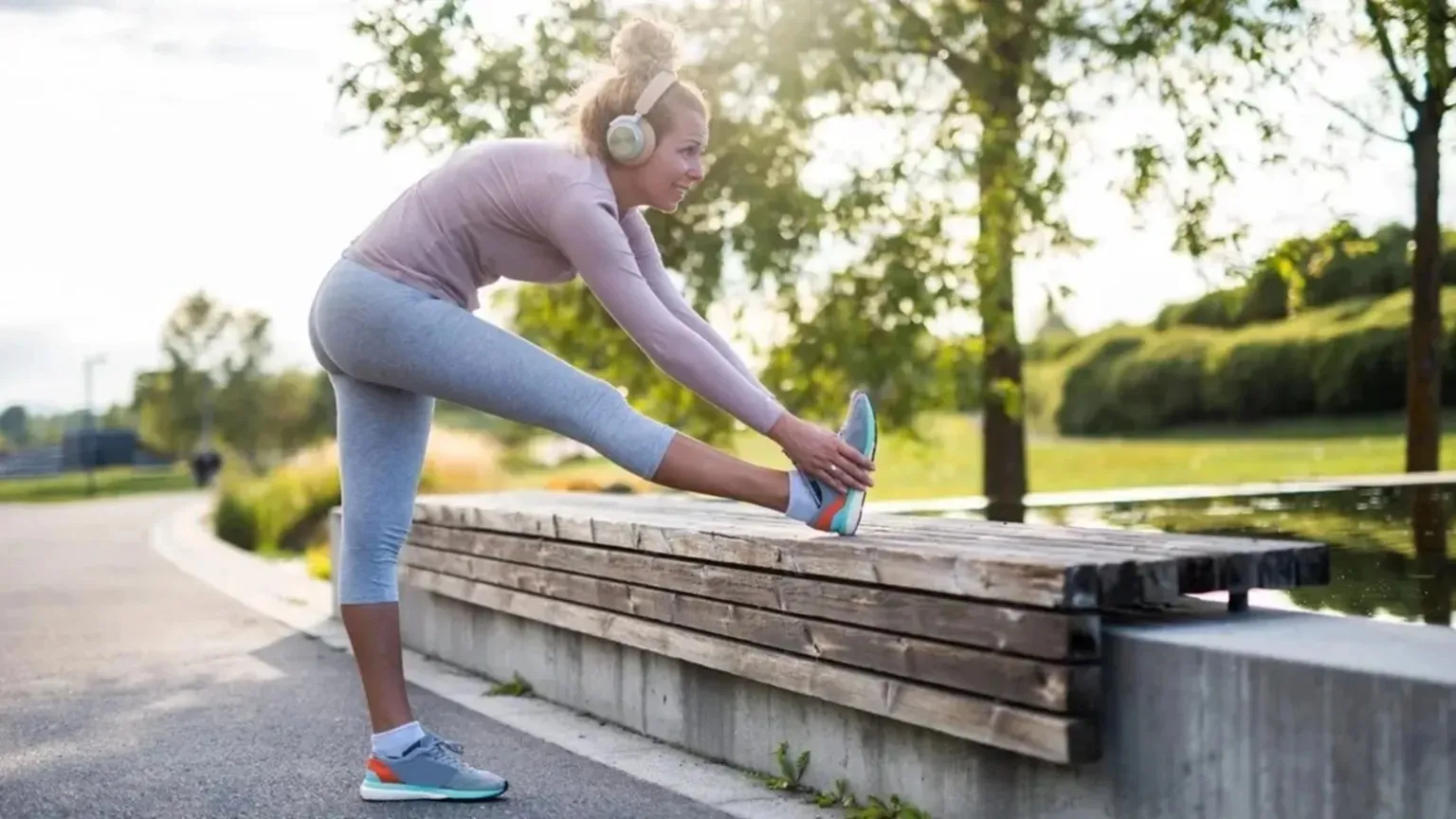 leg pain stretching