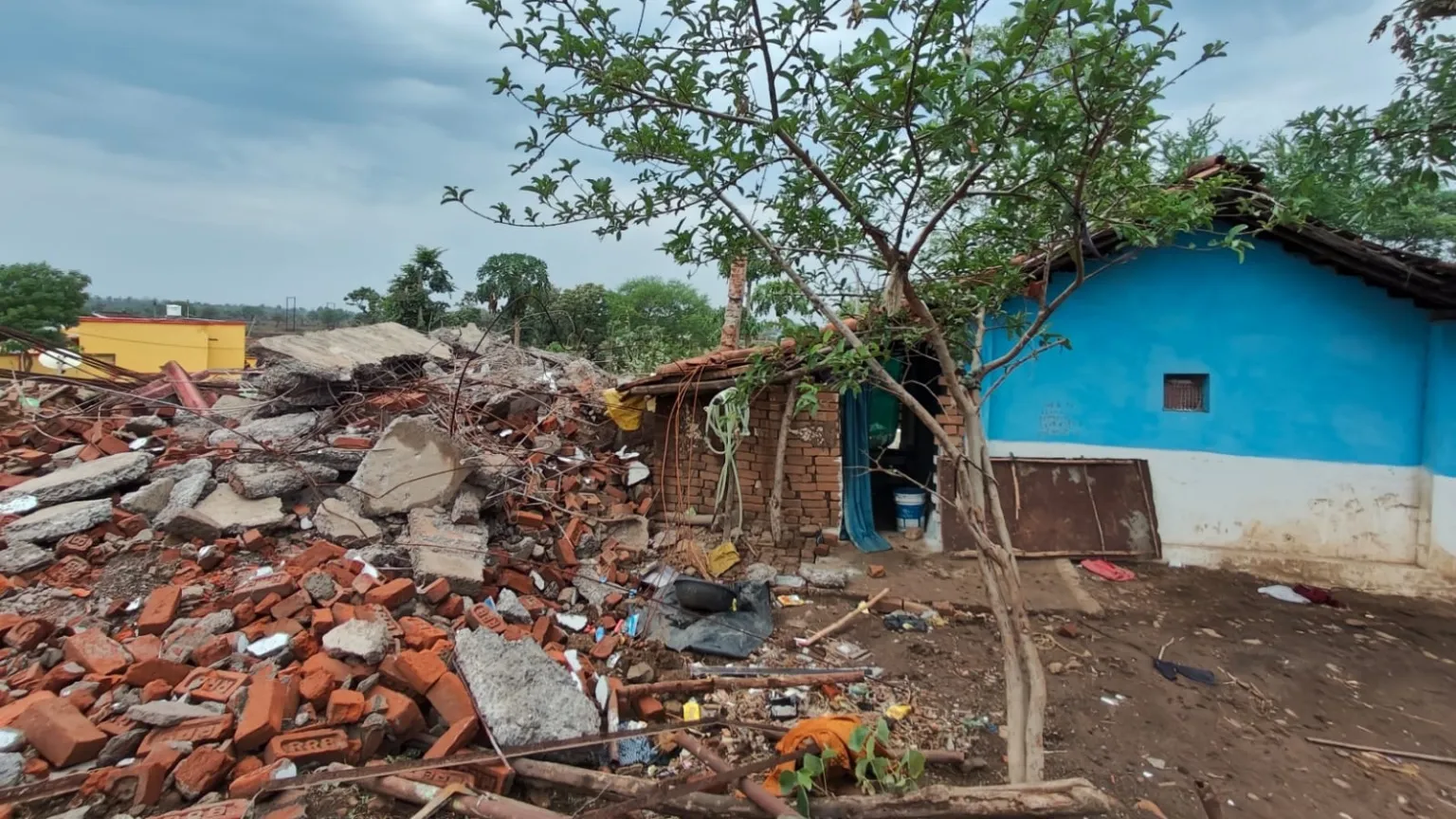 MP houses demolished