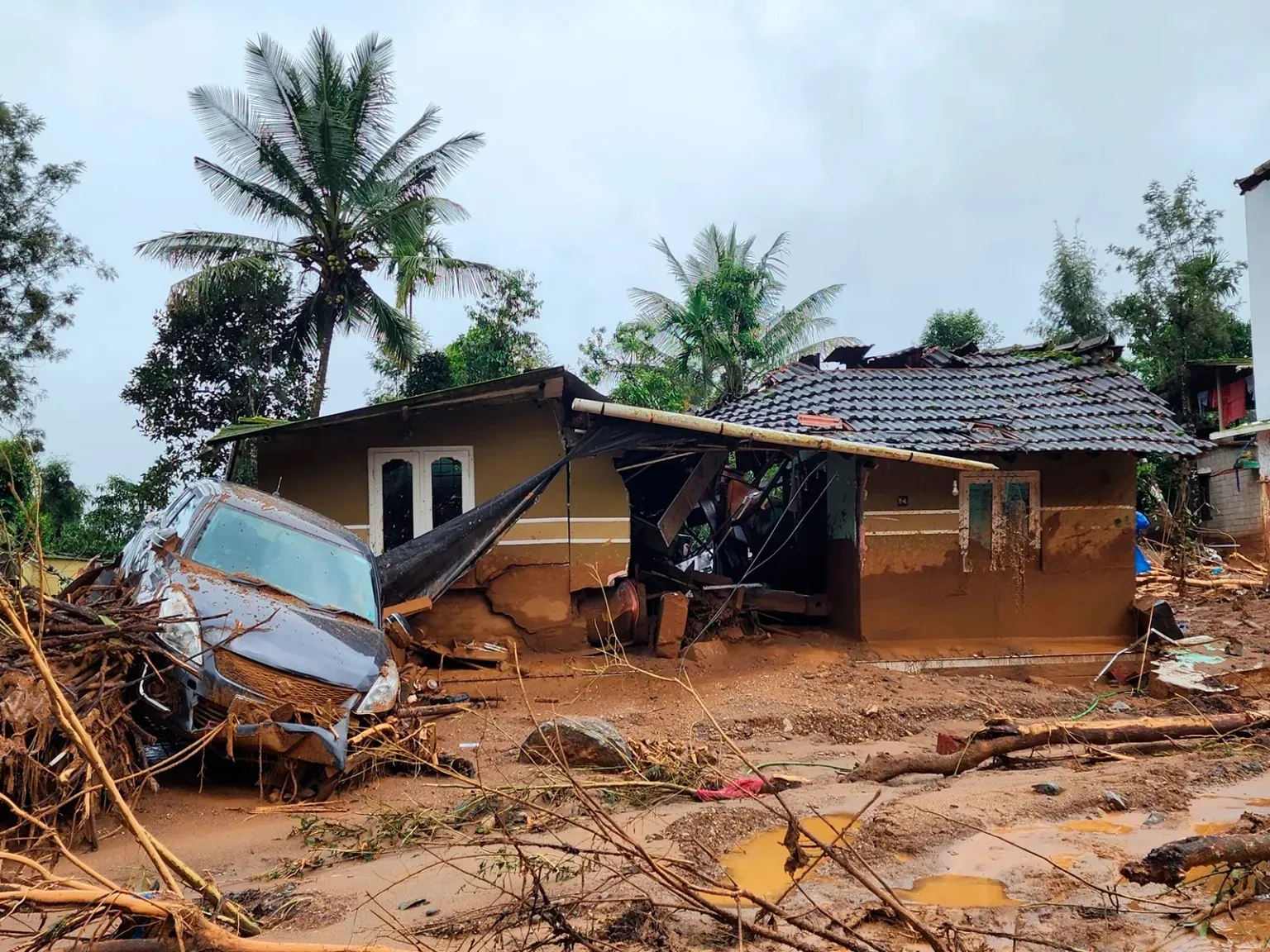 Wayanad landslide 