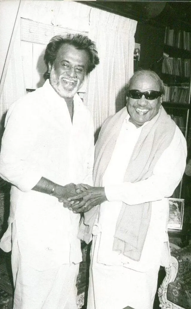 Rajini with Kalaignar