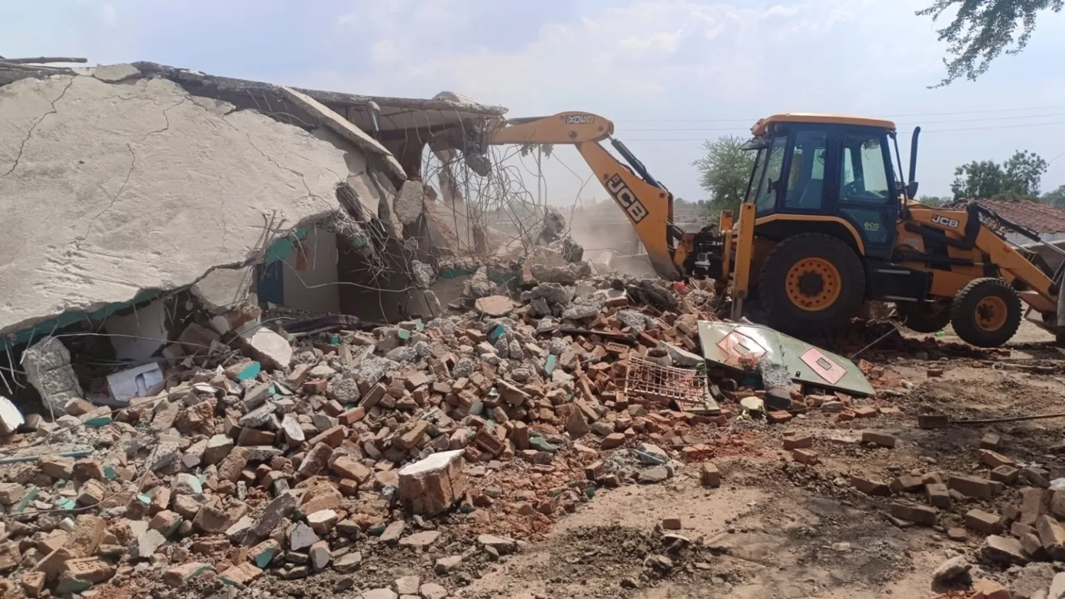 MP houses demolished