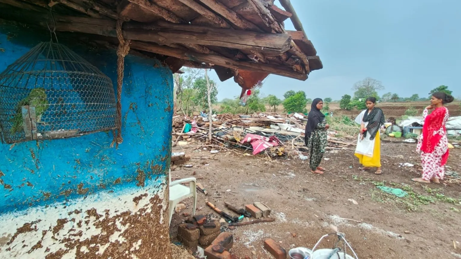 MP houses demolished