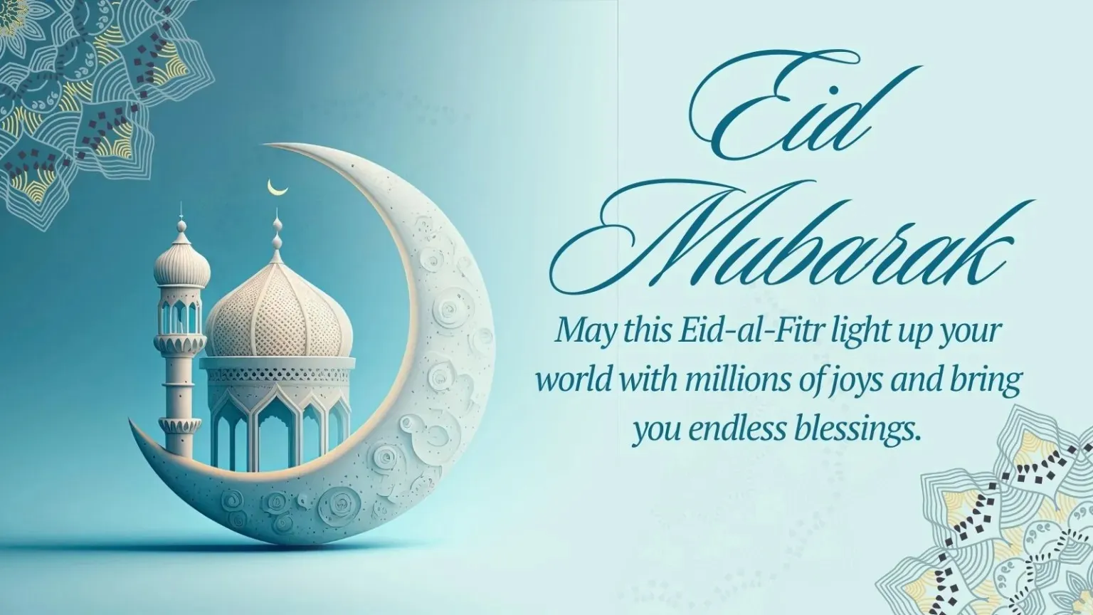 Eid-al-Fitr Mubarak 2024 