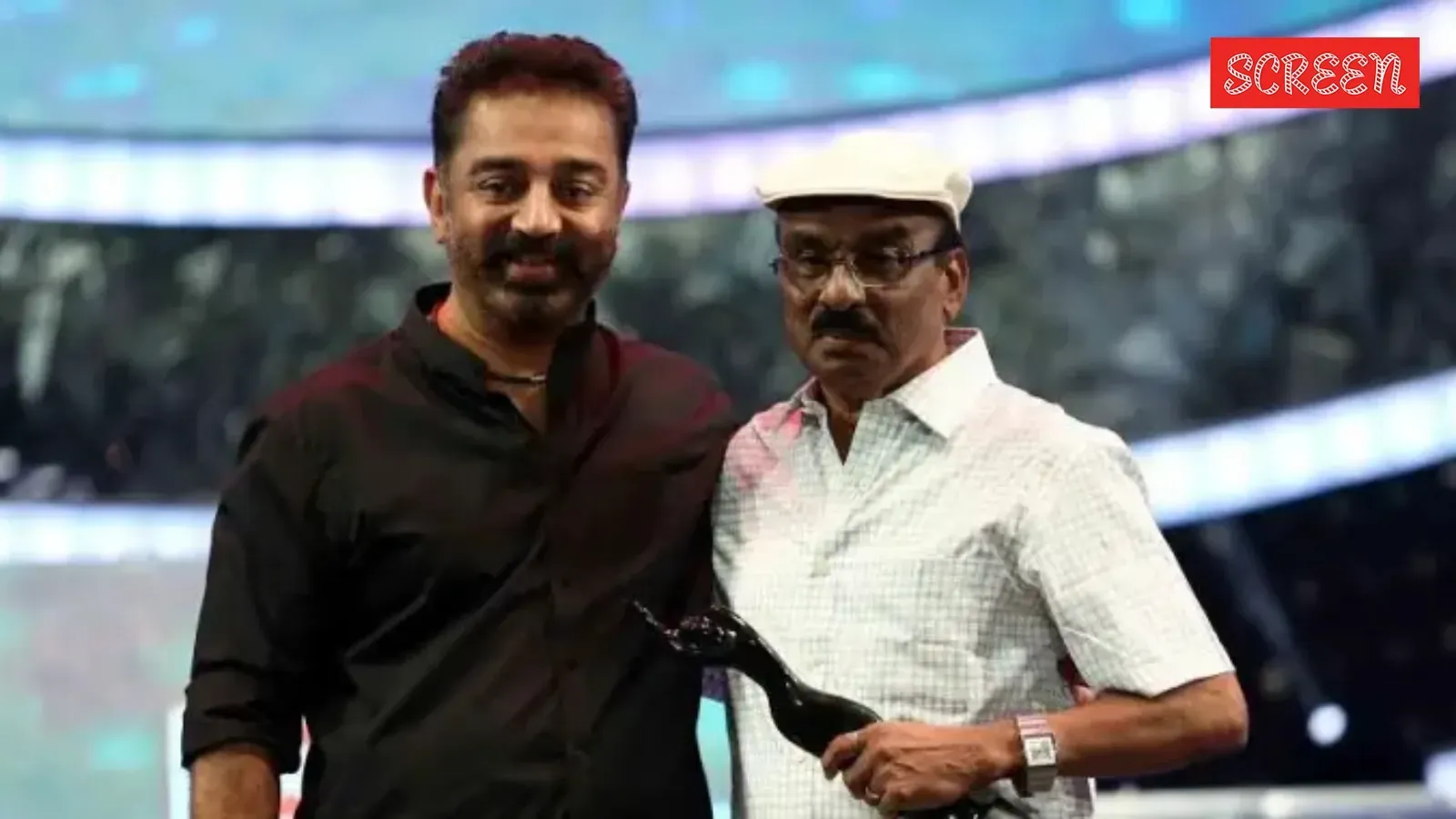 ஐவி சசியுடன் கமல்ஹாசன்
