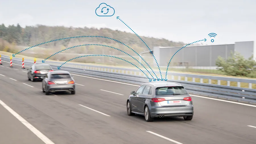 hybrid vehicle-to-everything