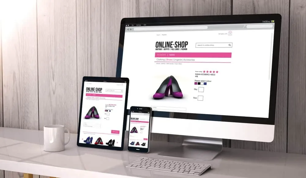 Ecommerce site design